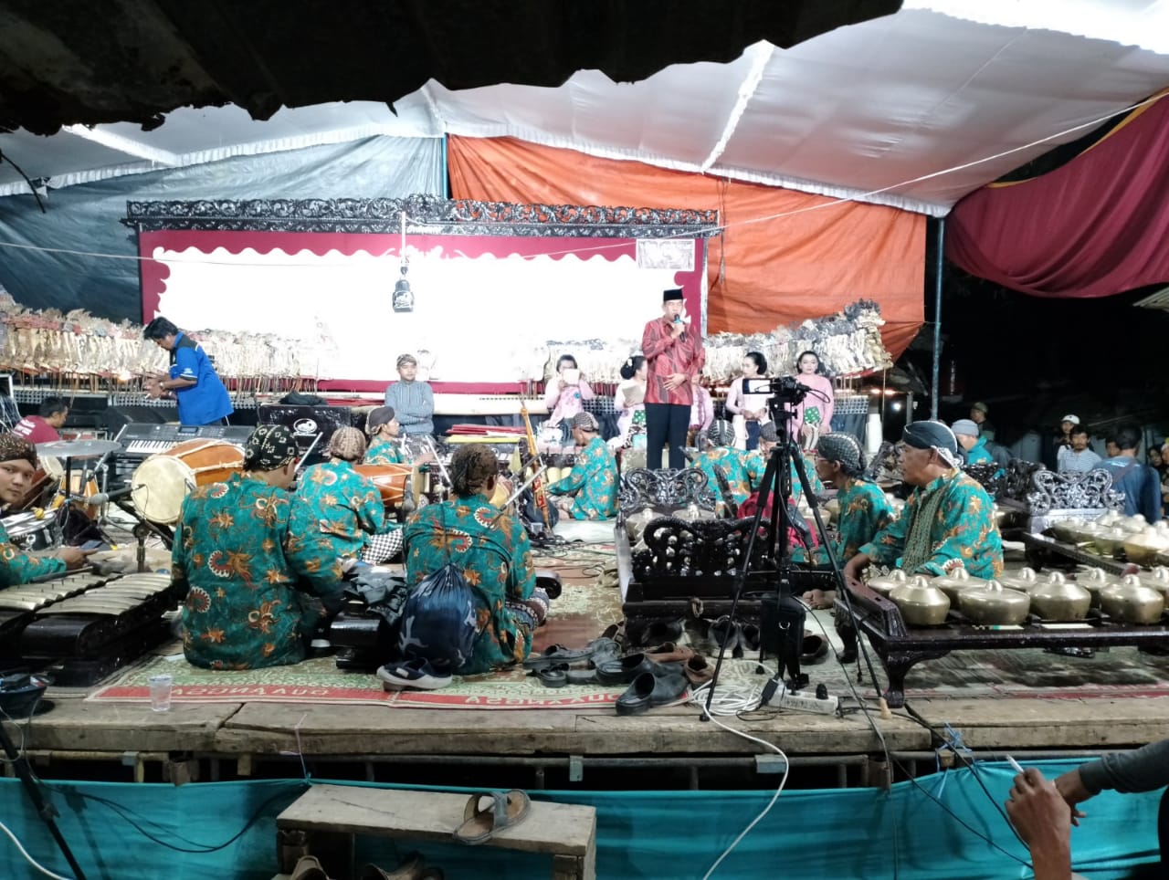 Pagelaran Wayang Kulit di Desa Penawangan Kecamatan Pringapus