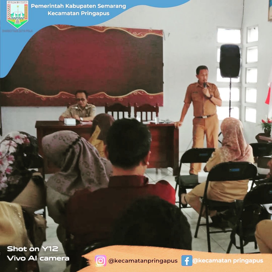 Kegiatan Rapat Koordinasi Pelayanan Masyarakat Tingkat Kecamatan Pringapus